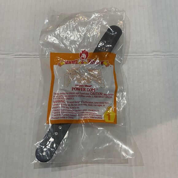 Mighty Morphin Power Rangers Power Com Watch McDonald's Toy Vintage 1995 NIP - Picture 2 of 3